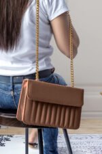 Shoulder Bag - Brown - Image 2