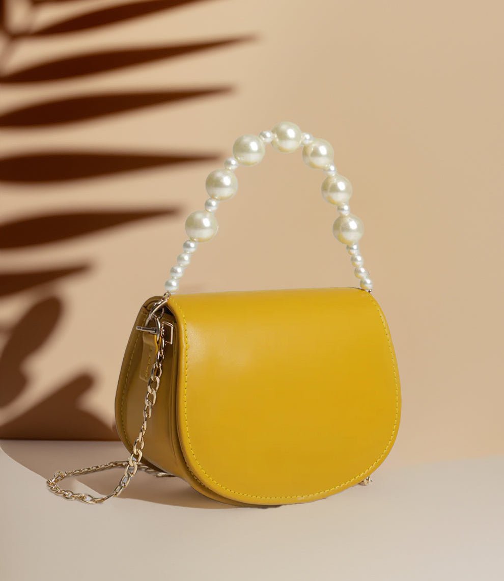 3_9e951447-8770-4dcc-8cb6-6469b26d25a5 Handbag Midnight Pearl - Mustard - Image 1