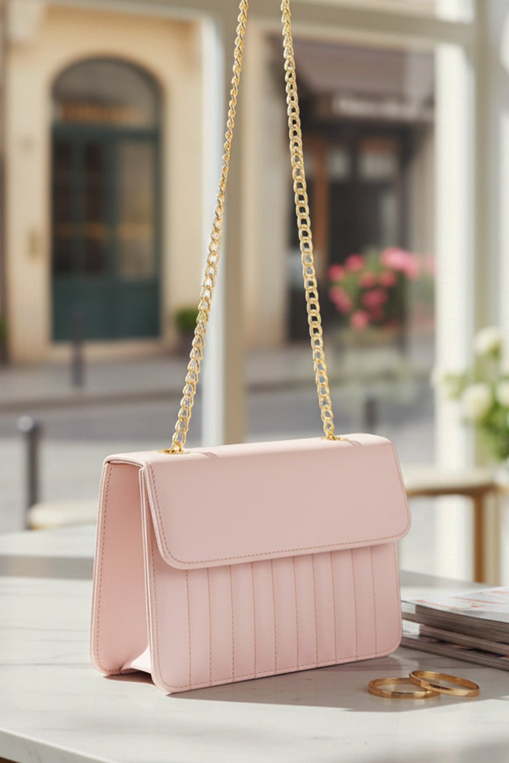 4_c9138c25-1745-4064-bc32-e8bbba0eb17f Shoulder Bag Wanderlite - Pink - Image 1